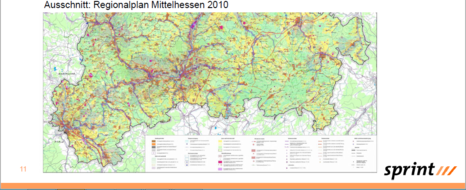 Kartenausschnitt Hessen
